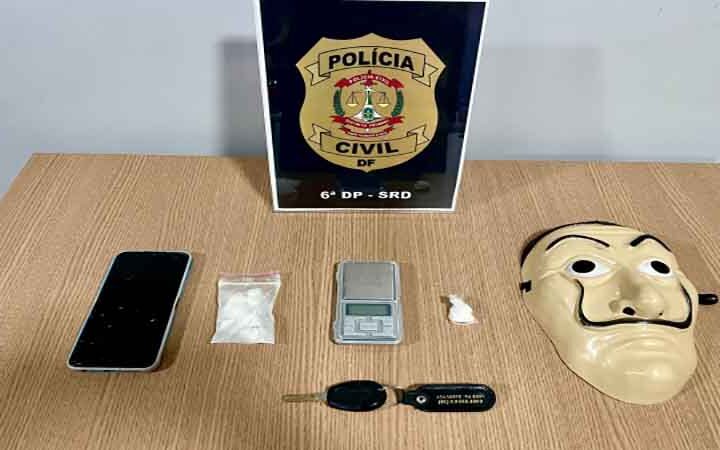 PCDF prende homem por tráfico de drogas durante a Operação La Casa do Pó