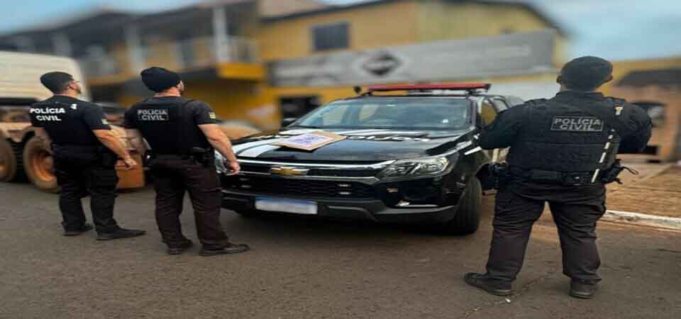 Operação Espectro: PCGO cumpre 41 mandados judiciais contra um complexo esquema de tráfico de drogas em São Simão
