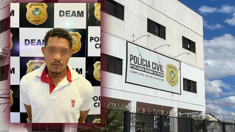 PCGO e PMGO prendem em flagrante homem investigado por invadir casa de idosa para estuprá-la e roubá-la