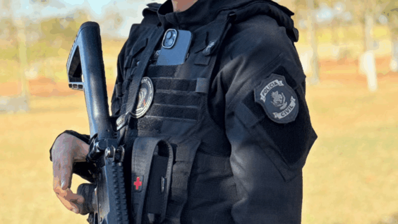 Polícia Civil prende, em Anápolis, investigado por golpes virtuais em várias cidades de Goiás