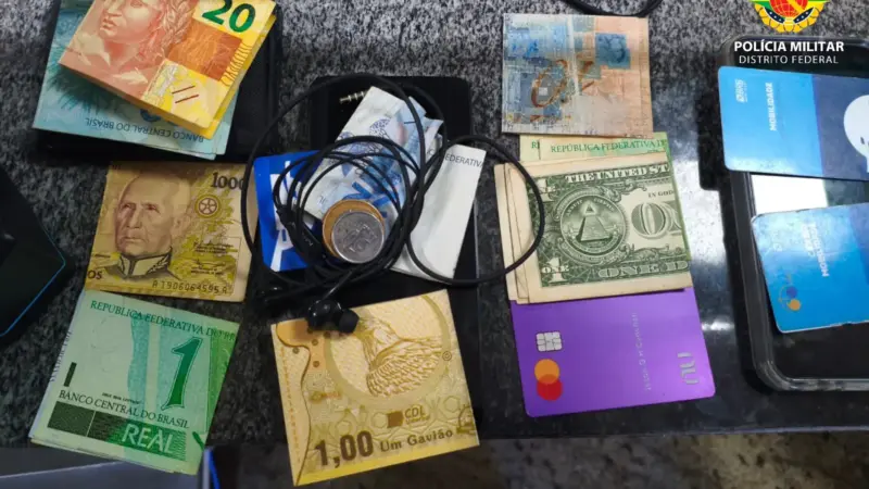 Casal é detido pela PMDF e bens furtados são recuperados na Via Estrutural