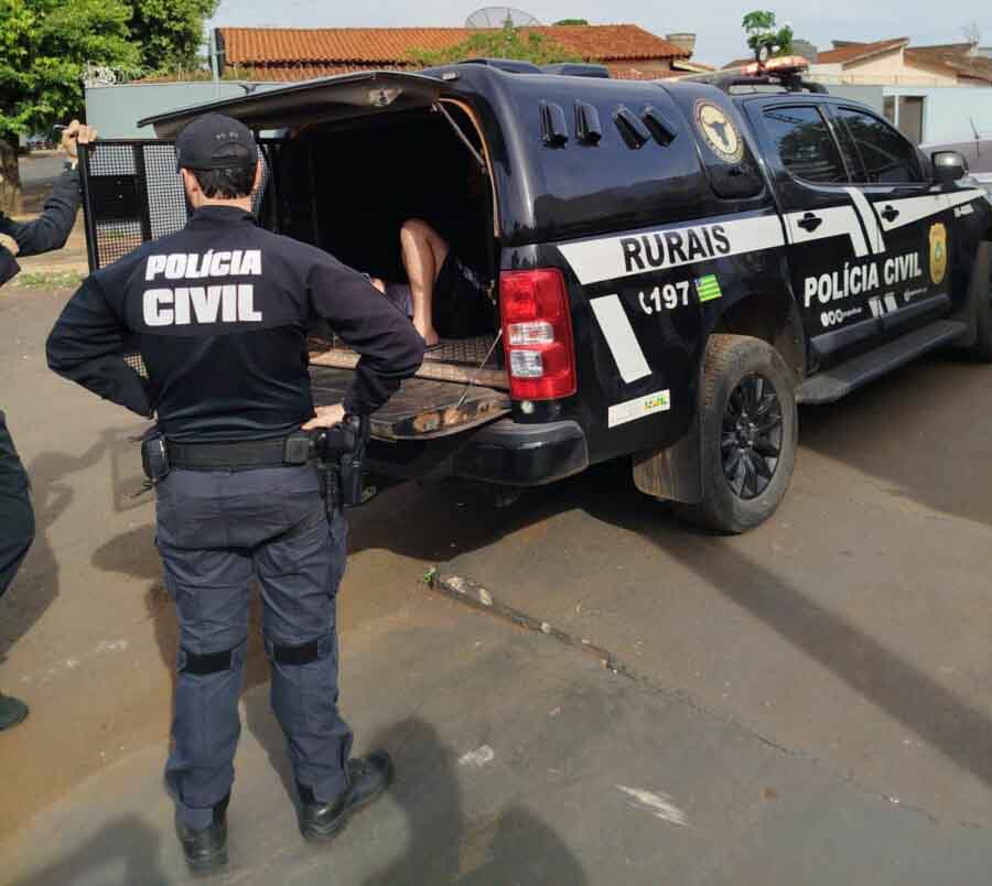 Polícia Civil GO, prende investigados por roubo milionário e emboscada contra vítimas que tentavam recuperar maquinário