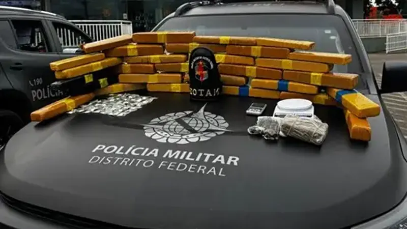 Homem é preso e adolescente é apreendido durante operação da PMDF em Ceilândia