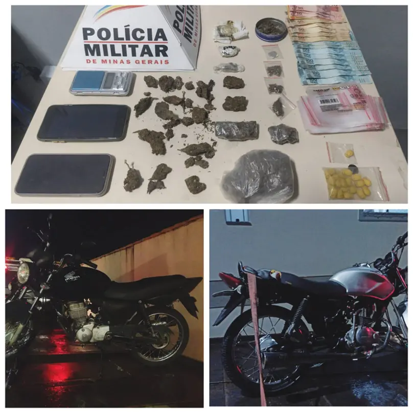 PMMG Formiga – Operação “Cavalo de Aço” desmantela tráfico de drogas