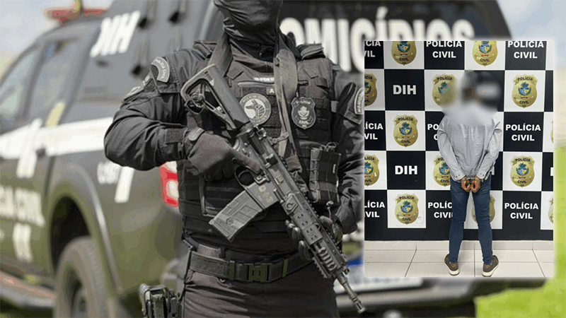 PCGO prende terceiro suspeito de homicídio praticado após discussão em distribuidora de bebidas em Goiânia