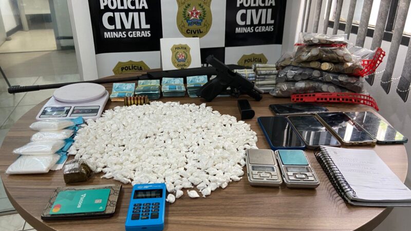 PCMG deflagra operação Campo Minado e prende oito por tráfico em Bom Despacho