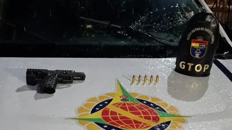 PMDF prende autor de homicídio e tentativa de homicídio em Ceilândia
