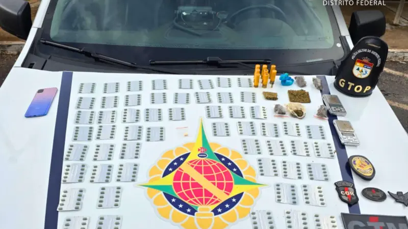 PMDF apreende drogas e munições durante ação no Paranoá