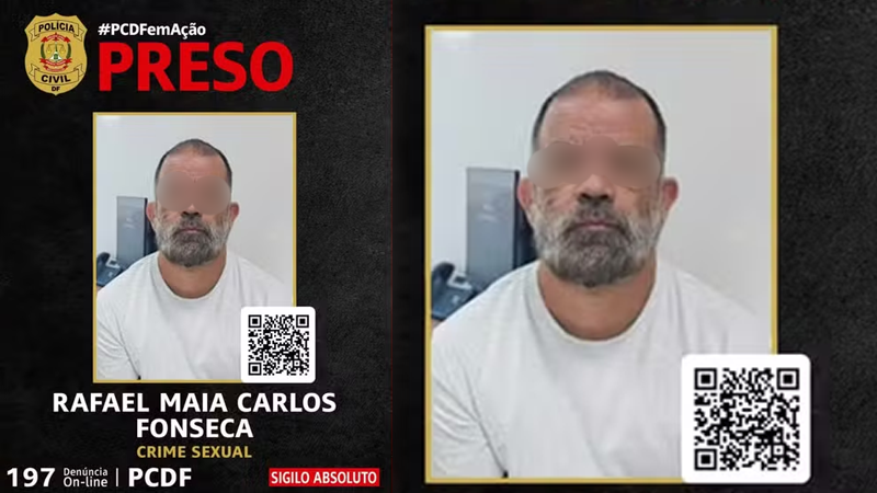 Operação Fé Violada: PCDF prende líder religioso acusado de abusos sexuais sob pretexto de rituais espirituais