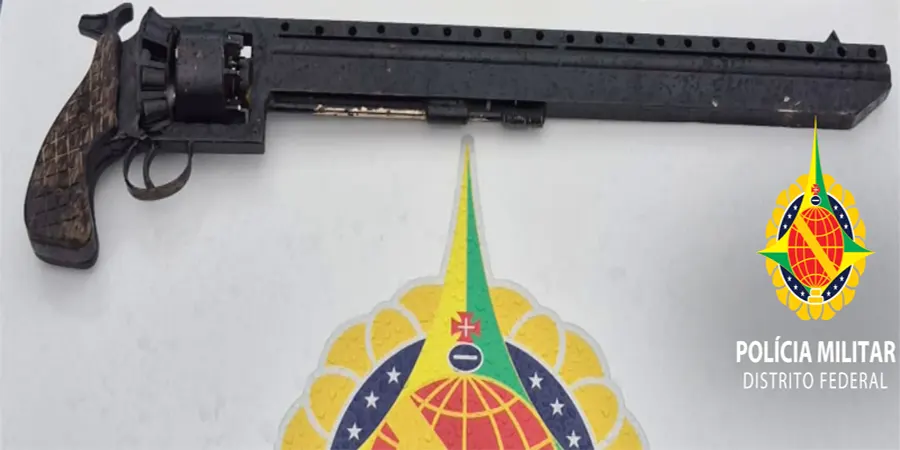 PMDF apreende simulacro de arma de fogo durante ação em Ceilândia