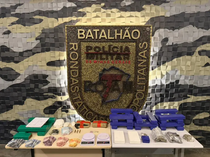 PMMG Contagem – ROTAM apreende drogas e desarticula organização criminosa