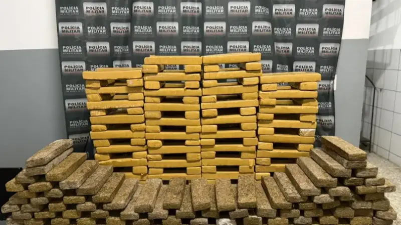 PMMG Sete Lagoas – Carregamento de maconha é apreendido em operação da ROTAM