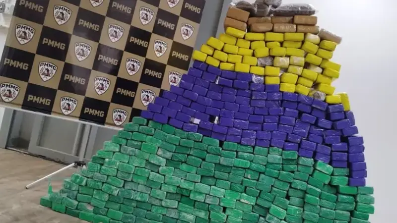 PMMG Uberlândia – Operação Tolerância Zero apreende 400 quilos de maconha