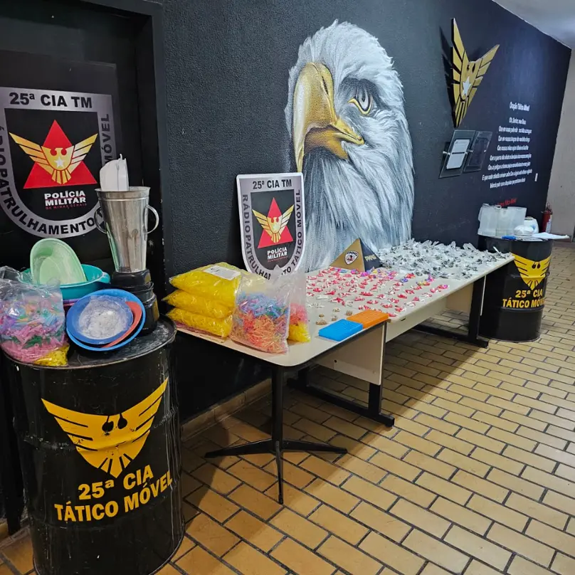 PMMG Contagem – Drogas são apreendidas em residência no bairro Nova Contagem
