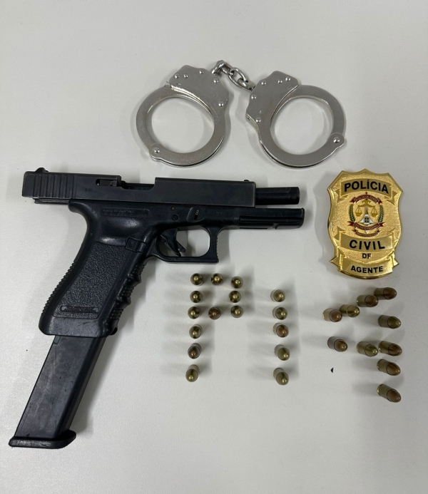 PCDF captura foragido investigado por homicídio qualificado no Distrito Federal