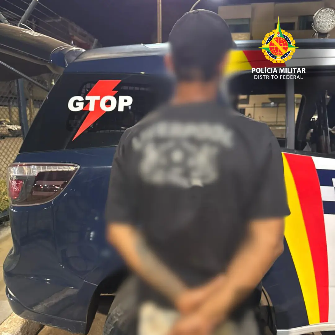 PMDF prende homem por furto de hidrômetro em Areal