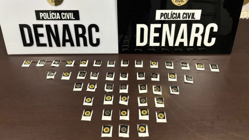 PCGO prende casal que distribuía drogas em Goiânia e Região Metropolitana