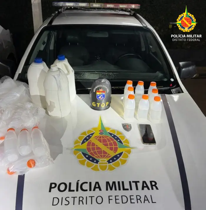 PMDF prende homem por tráfico de drogas na Cidade Estrutural