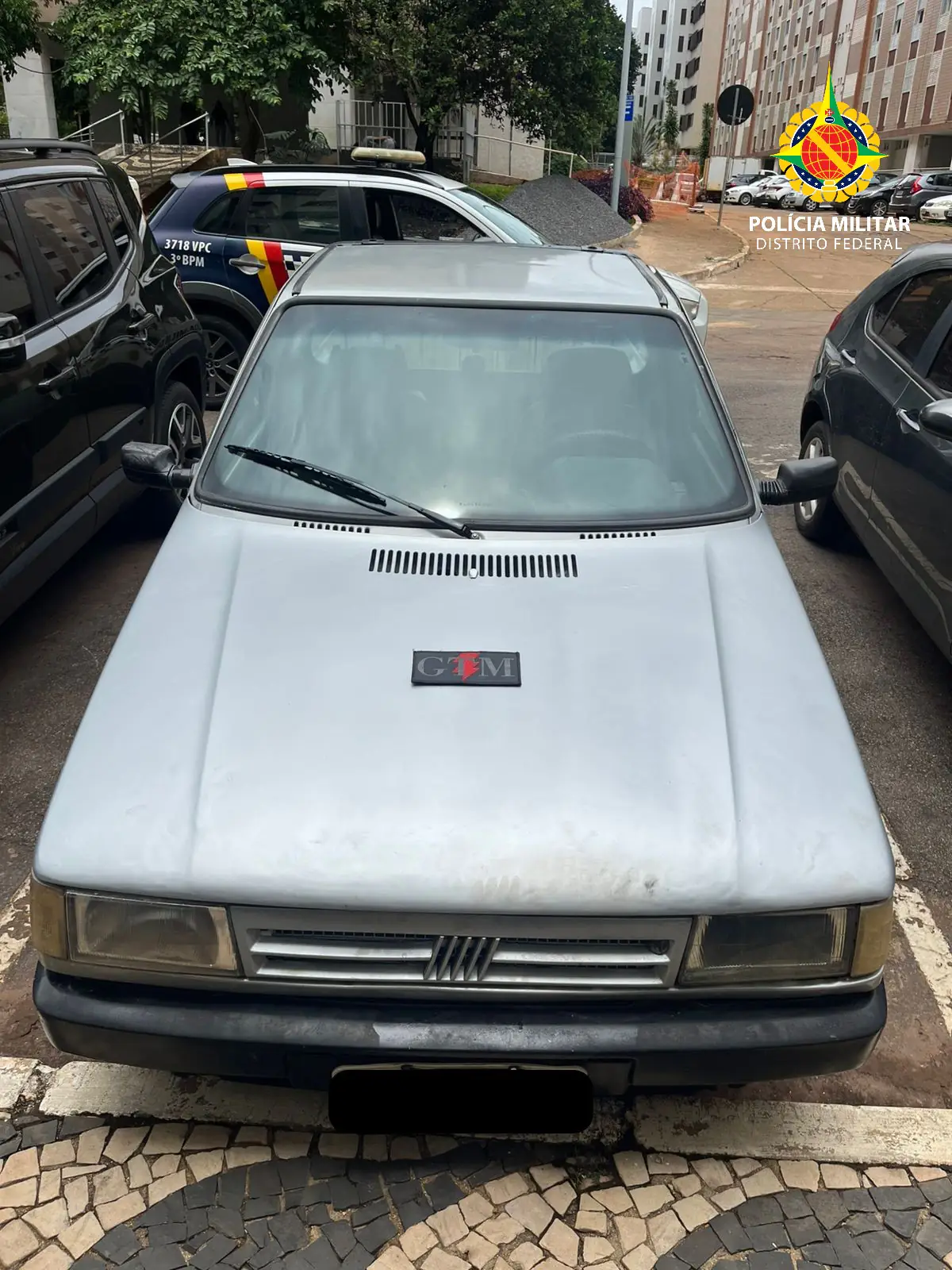 PMDF recupera dois veículos furtados e prende autor contumaz de furtos de veículos em Brasília