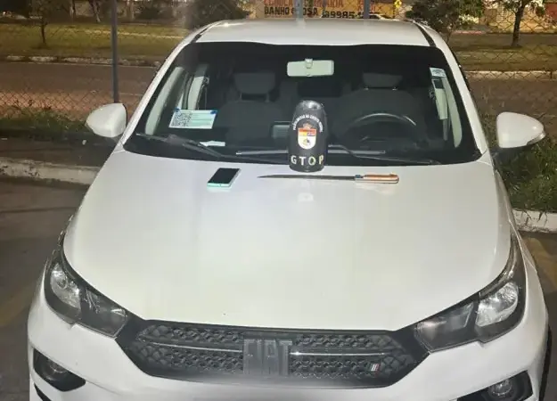 PMDF localiza veículo roubado e apreende arma branca durante ação do GTOP no Recanto das Emas