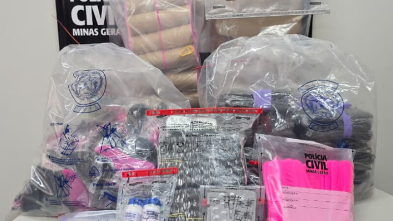 PCMG Operação Remessa Abortada mira esquema de venda ilegal de medicamentos abortivos