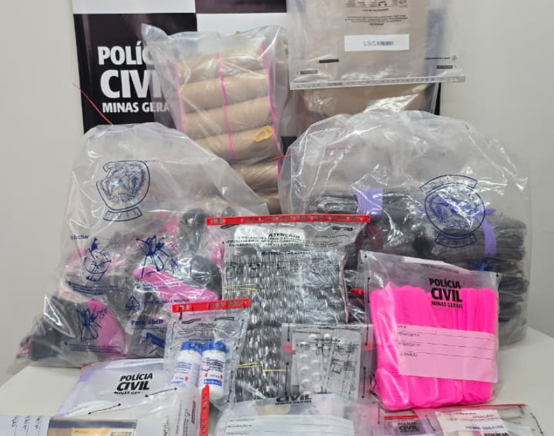 PCMG Operação Remessa Abortada mira esquema de venda ilegal de medicamentos abortivos