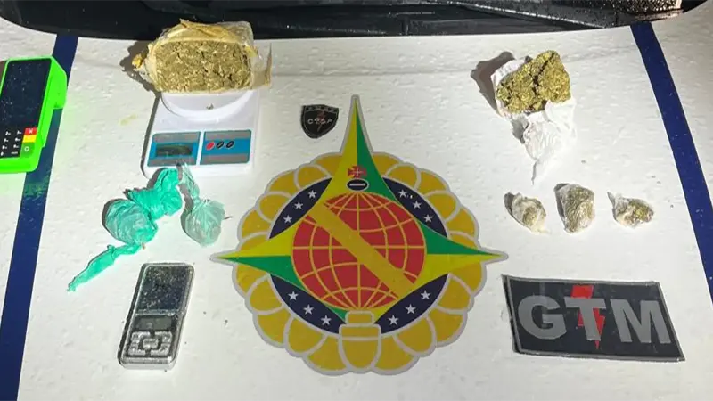 PMDF PRENDE TRÊS AUTORES POR TRÁFICO DE ENTORPECENTES NO ITAPOÃ