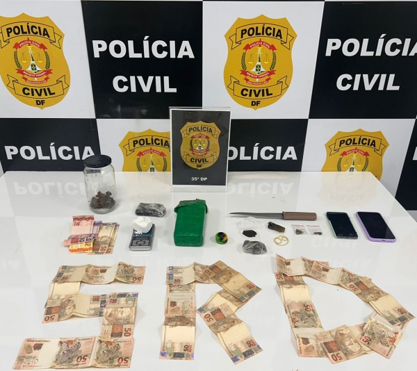 Operação Curupira: PCDF prende homem por tráfico de drogas e corrupção de menores