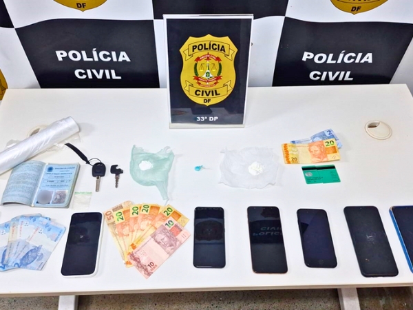 33ª DP prende três por tráfico e associação para o tráfico de droga em Santa Maria
