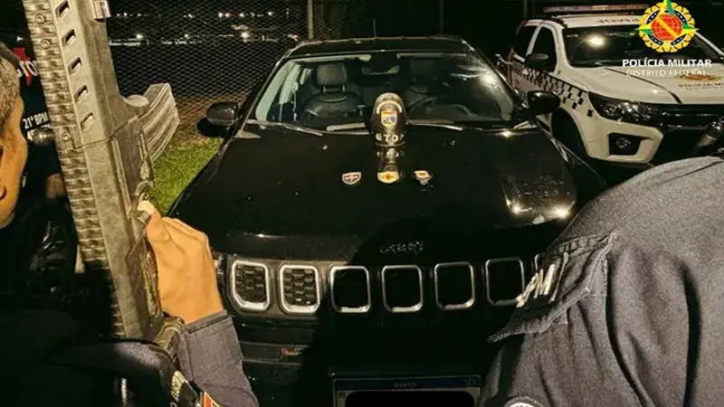 PMDF recupera veículo clonado com restrição de roubo no Jardim Botânico