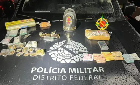 PMDF prende individuo por tráfico de drogas no Setor O