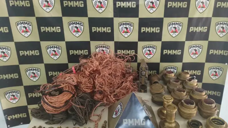 PMMG João Monlevade – Polícia Militar prende autora por receptação e recupera materiais furtados