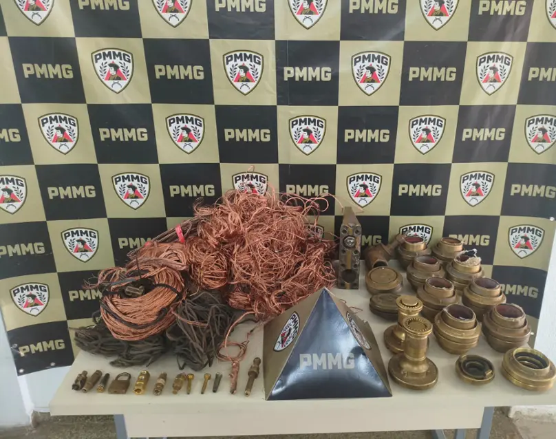 PMMG João Monlevade – Polícia Militar prende autora por receptação e recupera materiais furtados