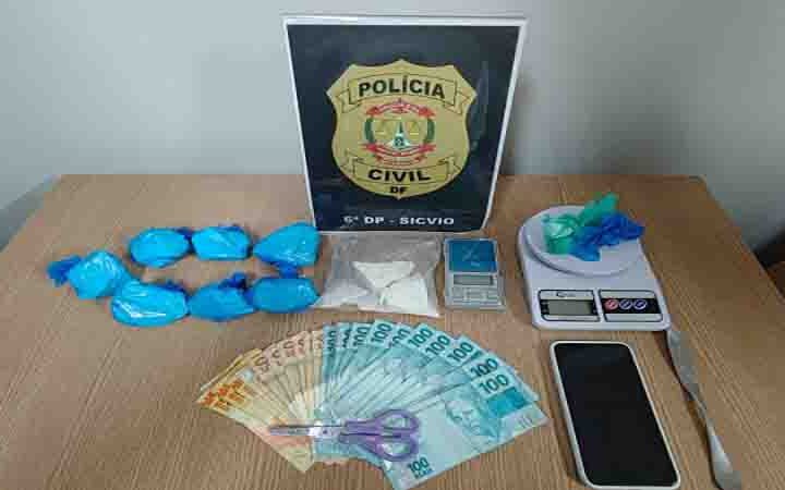 PCDF deflagra operação e prende jovem por tráfico de drogas no Paranoá