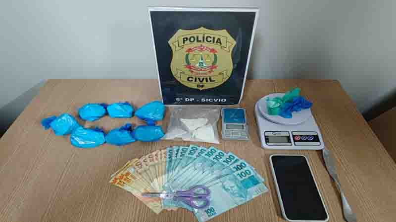 PCDF deflagra operação e prende jovem por tráfico de drogas no Paranoá