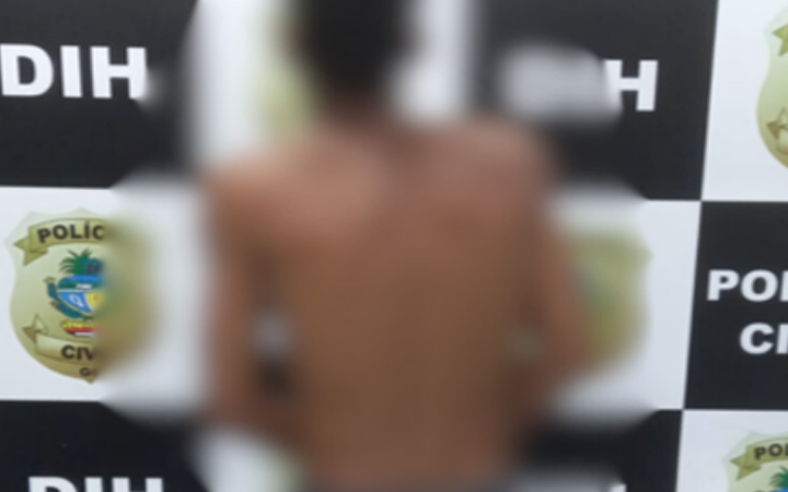 PCGO prende em flagrante autor de feminicídio qualificado praticado na presença da filha da vítima