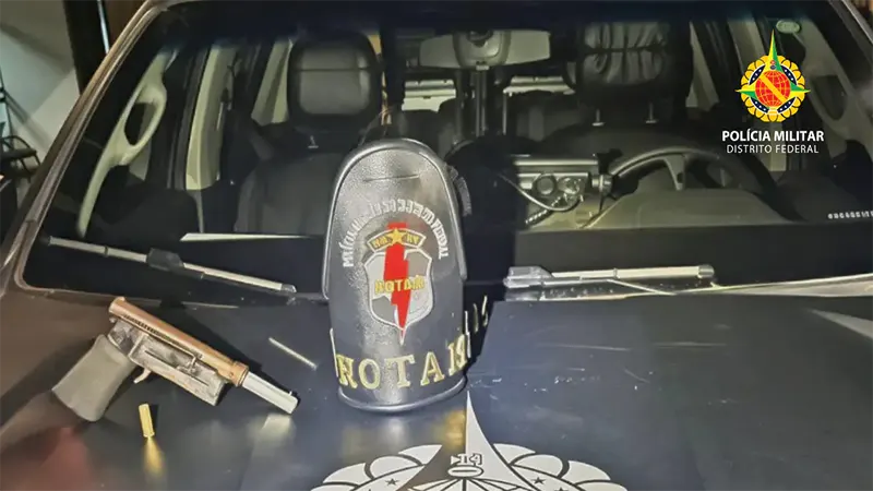 PMDF apreende arma de fogo em Ceilândia