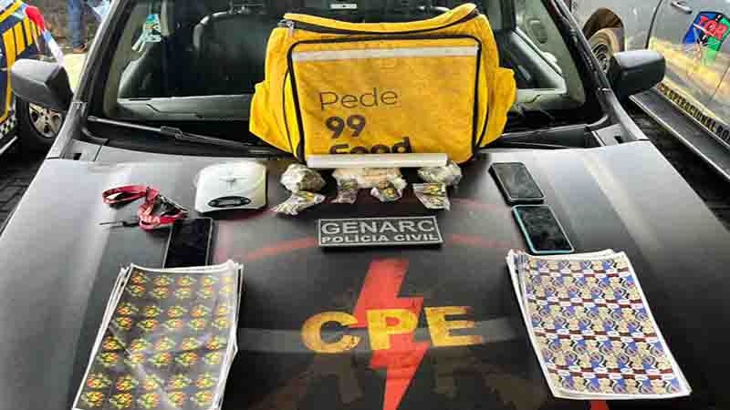 PCGO, com apoio da PMGO, prende foragido da Operação Rami Arid e outro suspeito por tráfico de drogas