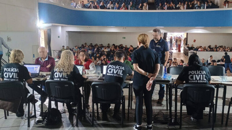 Polícia Civil MG realiza mutirão para emissão de identidade em Araguari