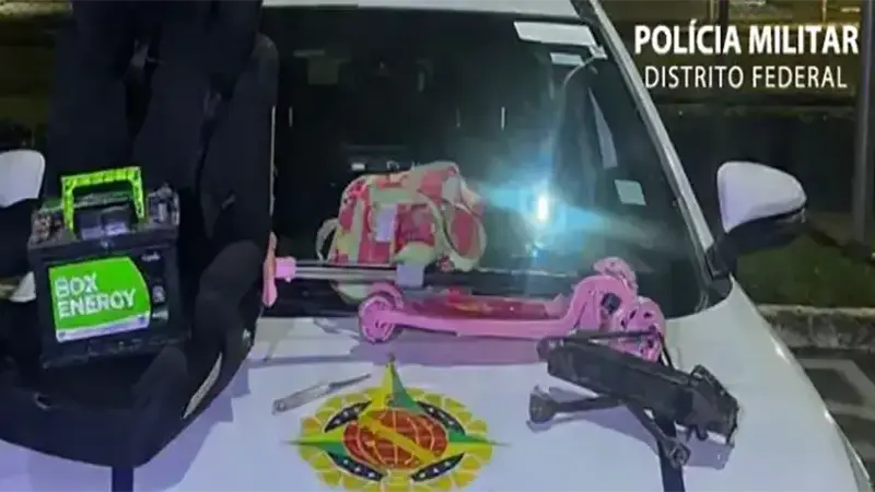 PMDF prende criminoso pela oitava vez pelo mesmo crime na Asa Norte