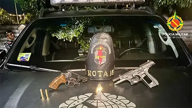 PMDF prende homem com duas armas de fogo no Paranoá
