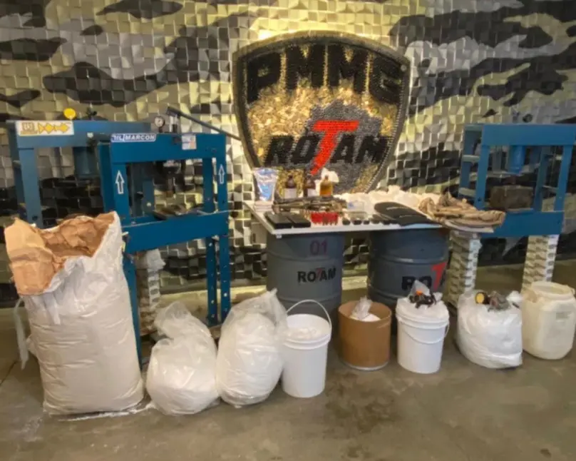 PMMG ROTAM apreende cerca de 200 kg de cocaína em Esmeraldas