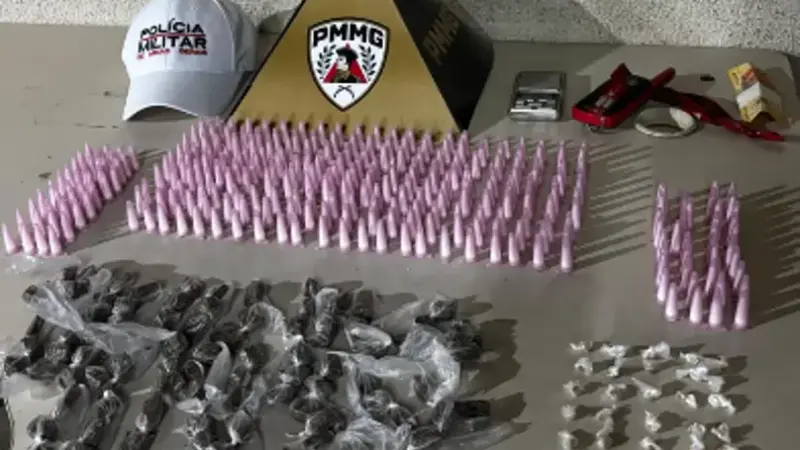 Belo Horizonte – Traficante de drogas é preso durante Blitz do Batalhão de Trânsito