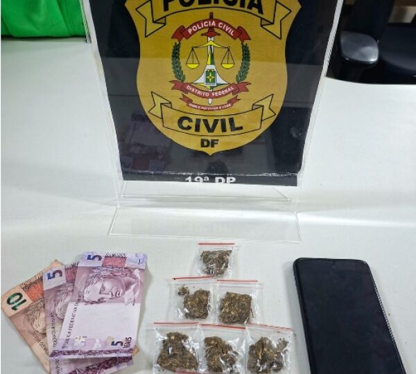 PCDF prende traficante que escondia drogas em antena de TV