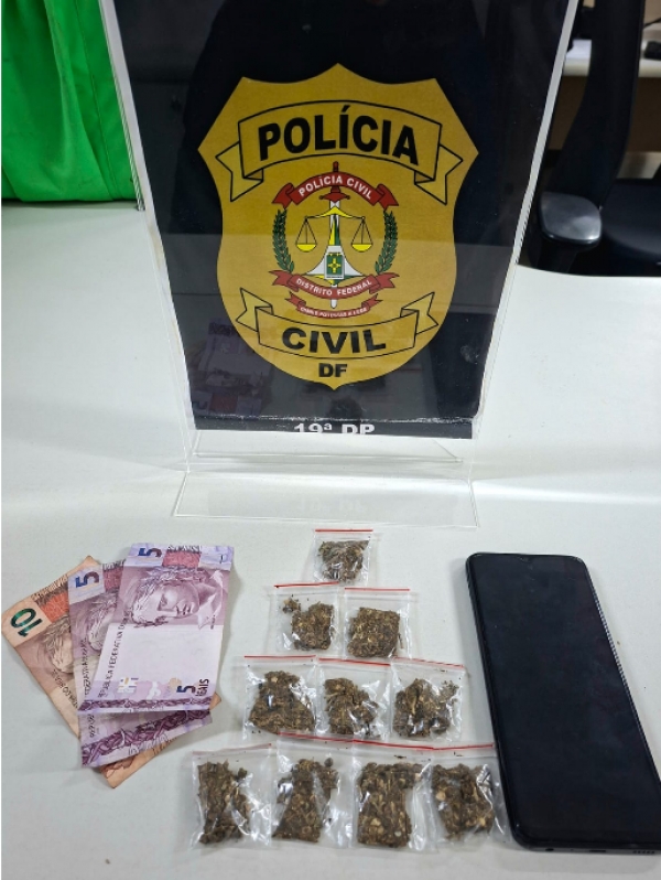 PCDF prende traficante que escondia drogas em antena de TV