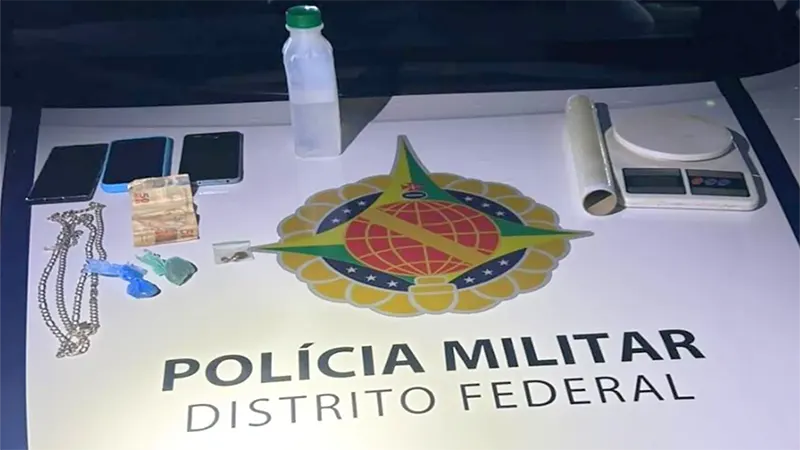PMDF prende traficante de drogas no Paranoá