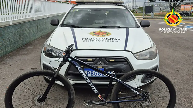 PMDF apreende menor e recupera bens e localiza veículo roubado em Ceilândia