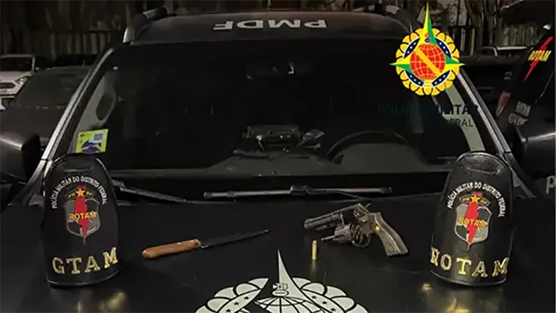 PMDF apreende arma com numeração raspada em Ceilândia