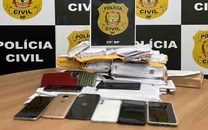PCDF recupera mais de 80 celulares frutos de roubo e furto