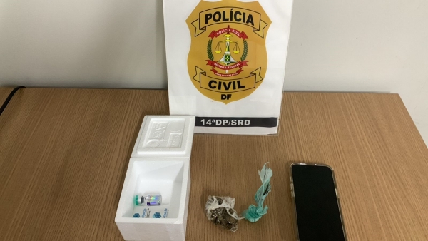 PCDF prende homem por tráfico no Gama